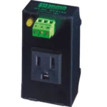 Ổ cắm lắp DIN-rail chuẩn NEMA có LED - header