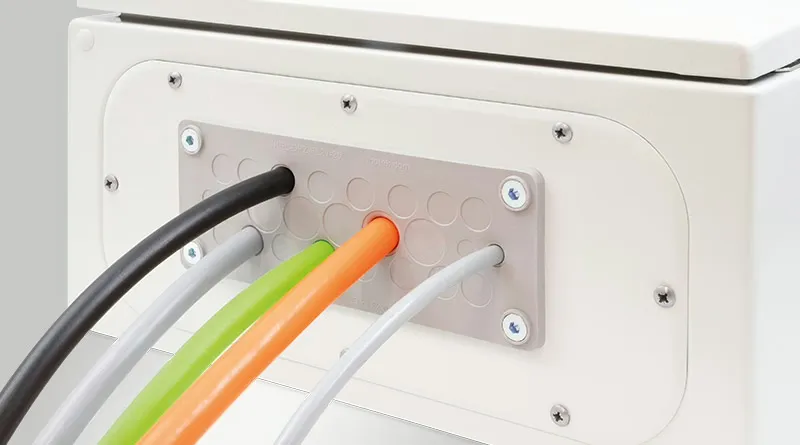 Tấm đệm 8 cáp 12mm KEL-DPZ 43800 - diện mạo