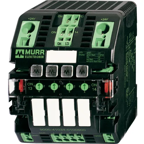 Bộ bảo vệ dòng DC 4 kênh 24V 10A chỉnh được - header