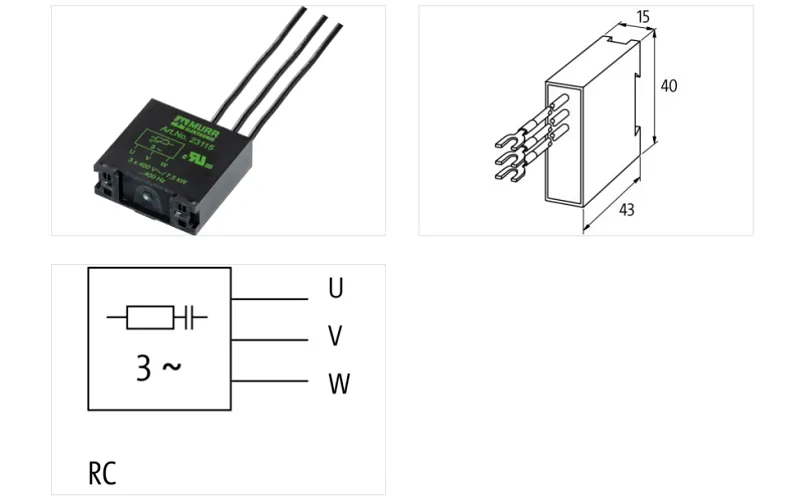 Bộ dập xung hồ quang cho motor 236116 - detail