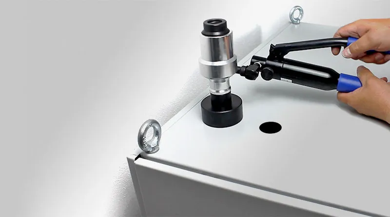 Bộ đục lỗ tủ điện M16-M63 80007 - body