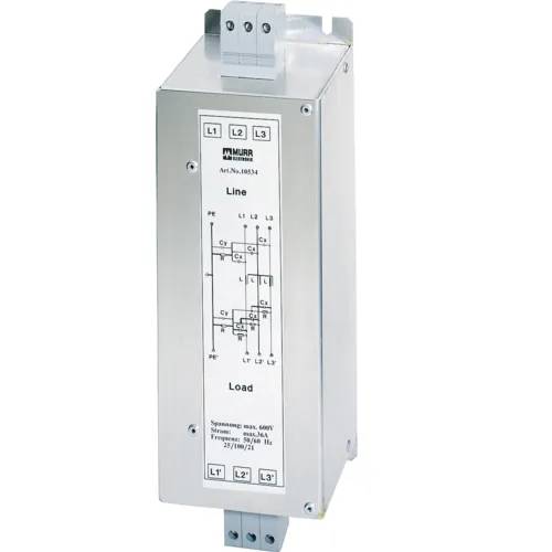 Bộ lọc nhiễu điện từ 3 pha 600 VAC 25A - header