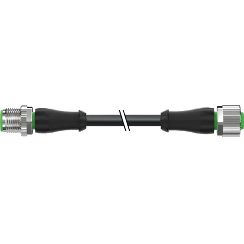 Cáp PUR dài 20m có 2 đầu nối M12 - header