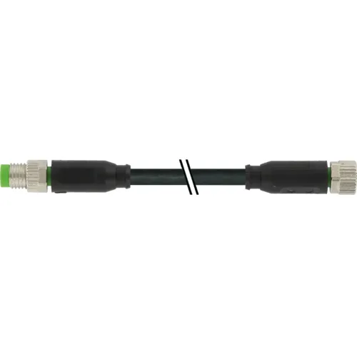 Cáp PUR dài 2m có 2 đầu nối M8 - header