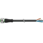 Cáp PUR dài 30m có đầu nối M12 - header