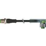 Cáp PUR dài 3m có 2 đầu nối M12 - header
