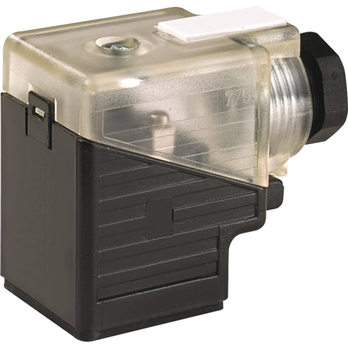 Đầu nối van điện từ form A-18mm FIELD-WIREABLE - header