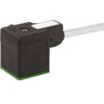 Đầu nối van điện từ form A-18mm có 5m cáp - header