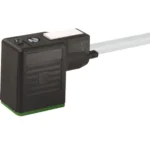 Đầu nối van điện từ form BI-11mm có 5m cáp - header