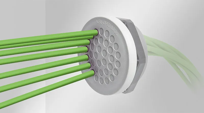 Tấm đầu vào cáp tròn KEL-DPZ - body