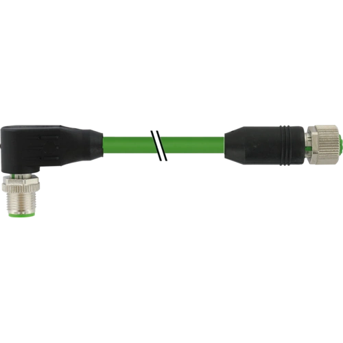 Cáp bọc chống nhiễu dài 15m có 2 đầu nối M12 - header