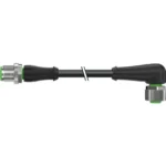 Cáp dài 0.5m 2 đầu nối M12 7000-40141-6150050 - header