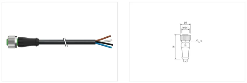 Cáp dài 10m có đầu nối M12 female 7000-12221-6141000 - detail1