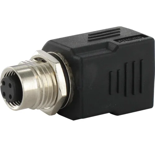 Đầu chuyển đổi M12 female 4 cực & RJ45 - header