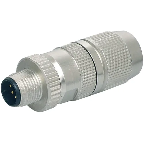Đầu nối M12 male 0° D-code IDC 7000-14521-0000000 - header