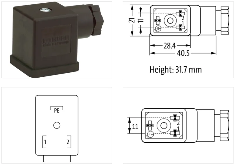 Đầu nối van form BI-11mm 7000-30005-0000000 - detail1