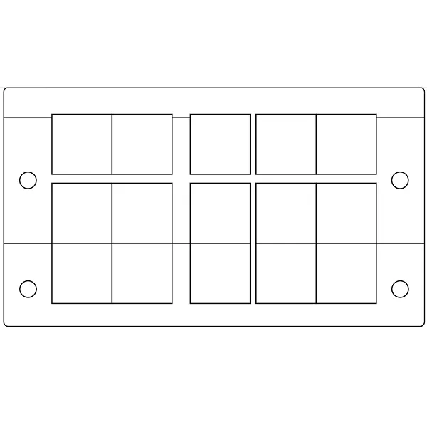 Khung luồn cáp kiểu tách rời KEL-24 - header