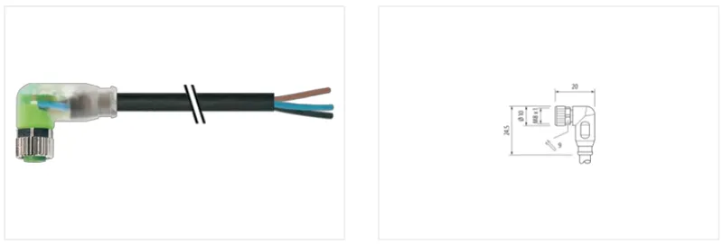 Cáp có đầu nối M8 female 7000-08121-6300250 - detail1