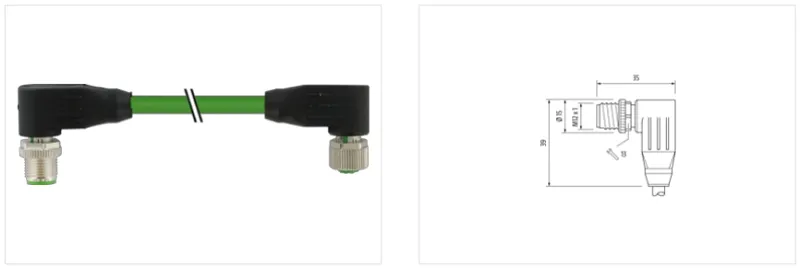 Cáp shield 2 đầu nối M12 7000-46061-8020300 - detail1