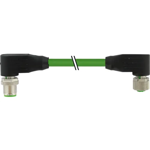 Cáp shield 2 đầu nối M12 7000-46061-8020300 - header
