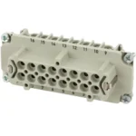 Đầu nối công nghiệp 16 chân female 70MH-EB016-FS03020 - header