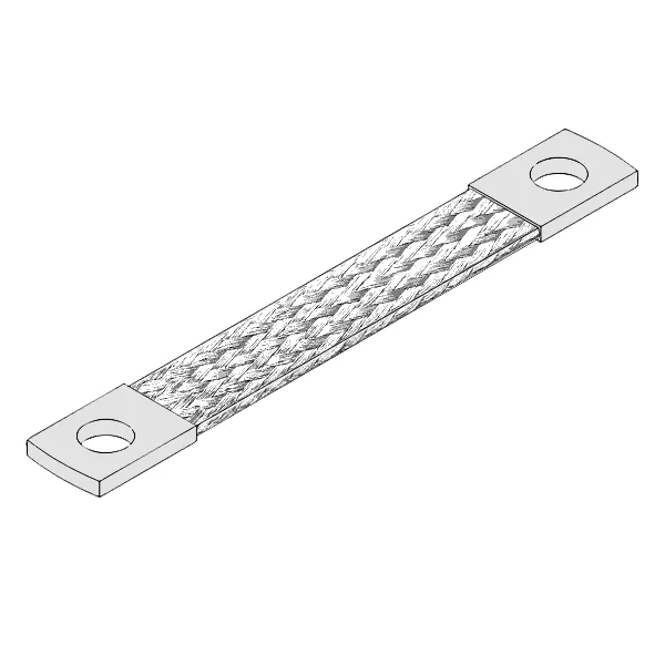 Dây tiếp địa dẹt dài 500mm 32812 - header