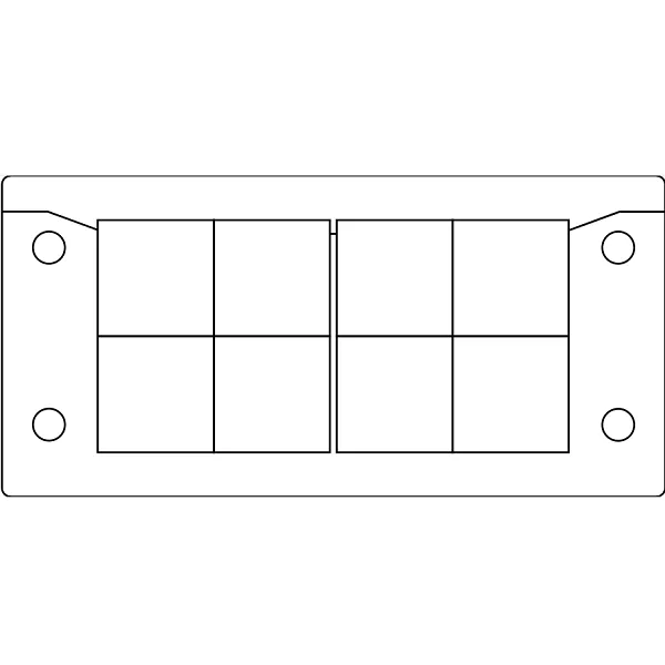 Khung tấm luồn cáp KEL-ER 48168 - header