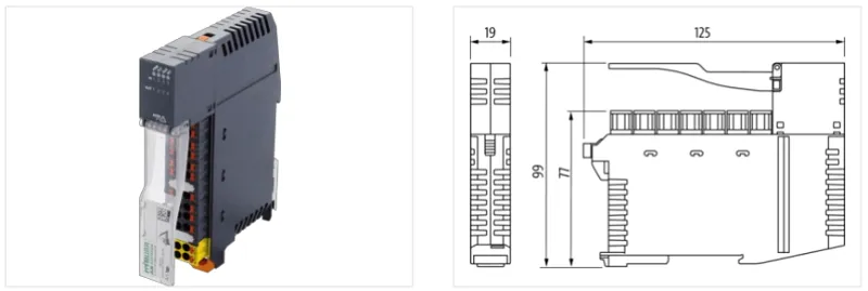 Rơ-le MASI20 IO MODULE RELAY 56478 - detail