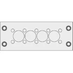 Tấm đầu vào 14 cáp KEL-DPZ 43700 - header