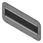 Tấm lược đầu vào cáp FP-AX-BES-U 44101 - header