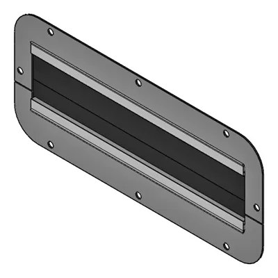 Tấm lược đầu vào cáp FP-AX-BES-U 44101 - header
