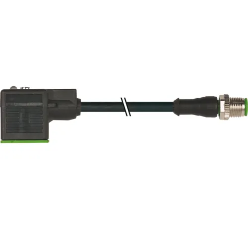 Cáp 0.3m có đầu nối M12 male 0° A-code - MSUD valve form A - header