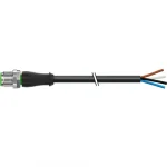 Cáp dài 3m có đầu nối M12 male A-code 7000-12021-6340300 - header