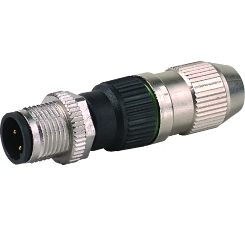 Đầu nối field-wireable M12 male 0° A-code IDC - header